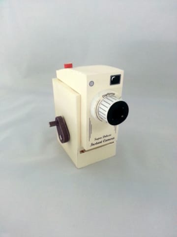 Paper instant camera