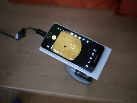 Mobile phone microscope adapter