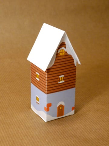 Winter village model no. 14 - Tower house