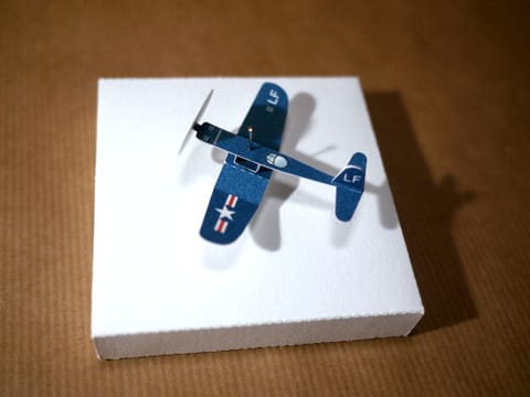 New paper miniature airplanes