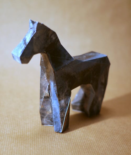 K's toy horse